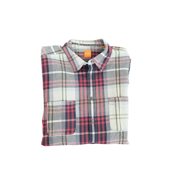 BOSS Hugo Boss Men’s Long Sleeve Plaid
Size XL - Picture 4 of 4